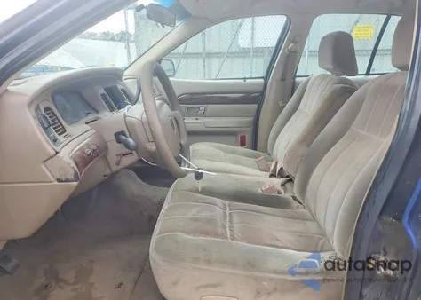 2005 Mercury Grand Marquis Gs z USA, uszkodzony, nr VIN 2MEFM74W75X609700